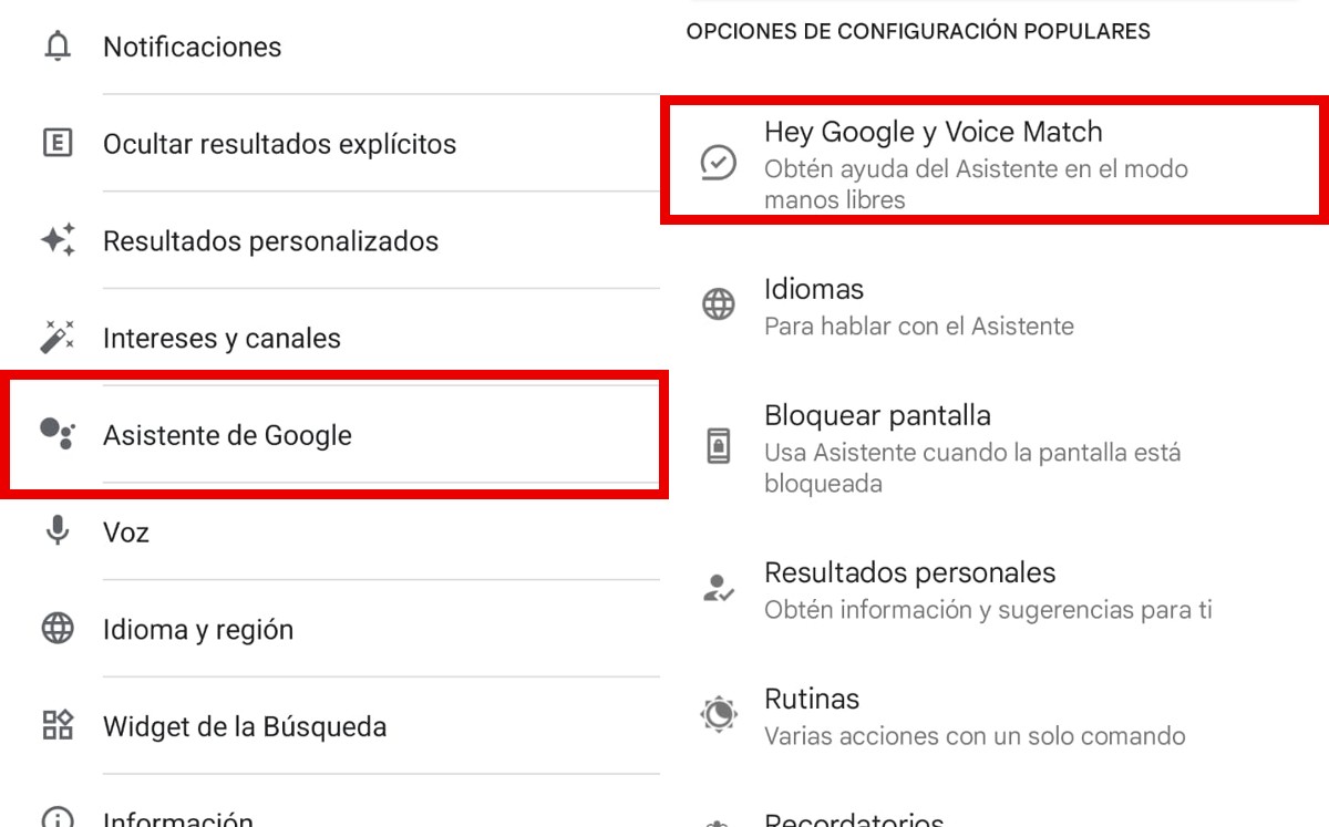 Configurar un Google home