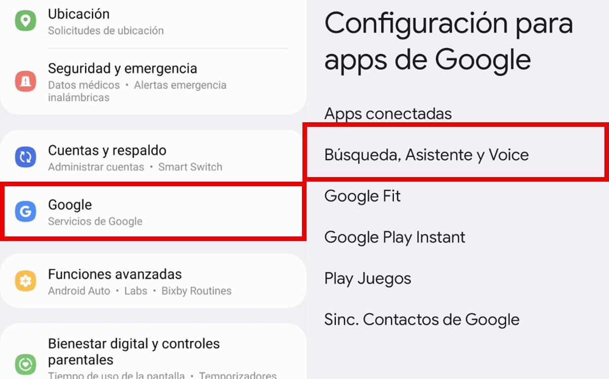Configurar un Google home