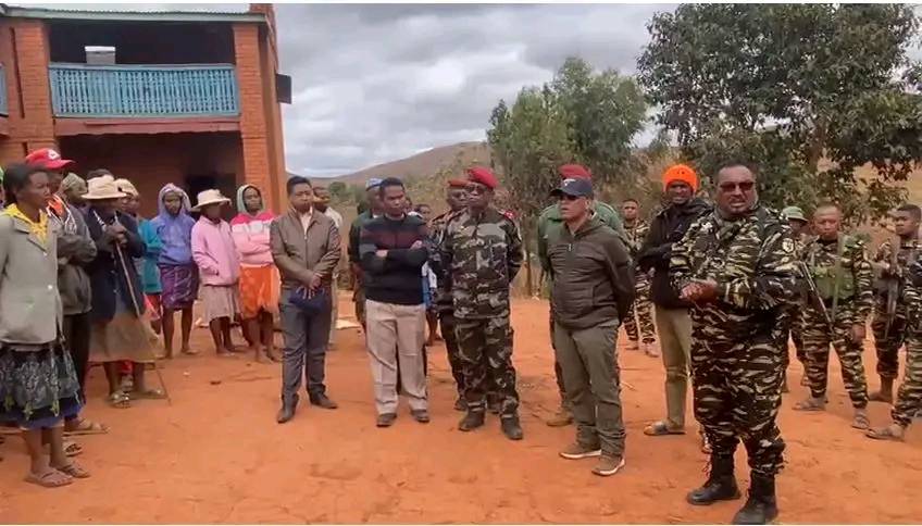 Militares en Madagascar. | Foto: Ministerio de Defensa de Madagascar