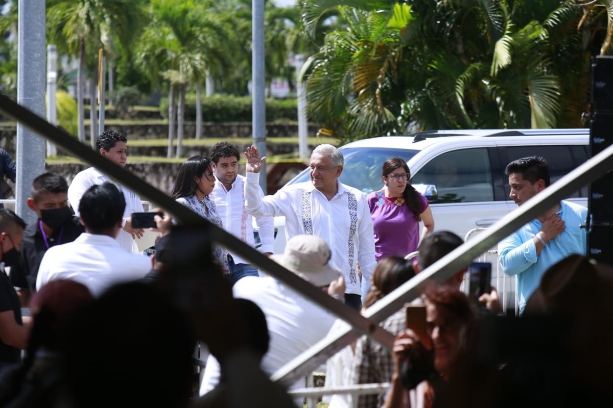 Presidente Andrés Manuel López Obrador da inicio a las obras en Quintana Roo | Juan Carlos Bautista