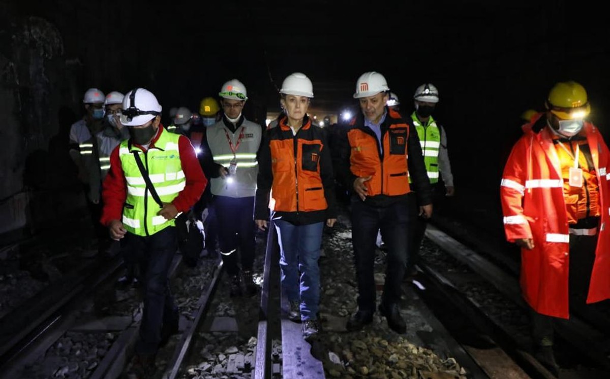 Sheinbaum supervisa avances en la Línea 1 del Metro de CdMx | Especial