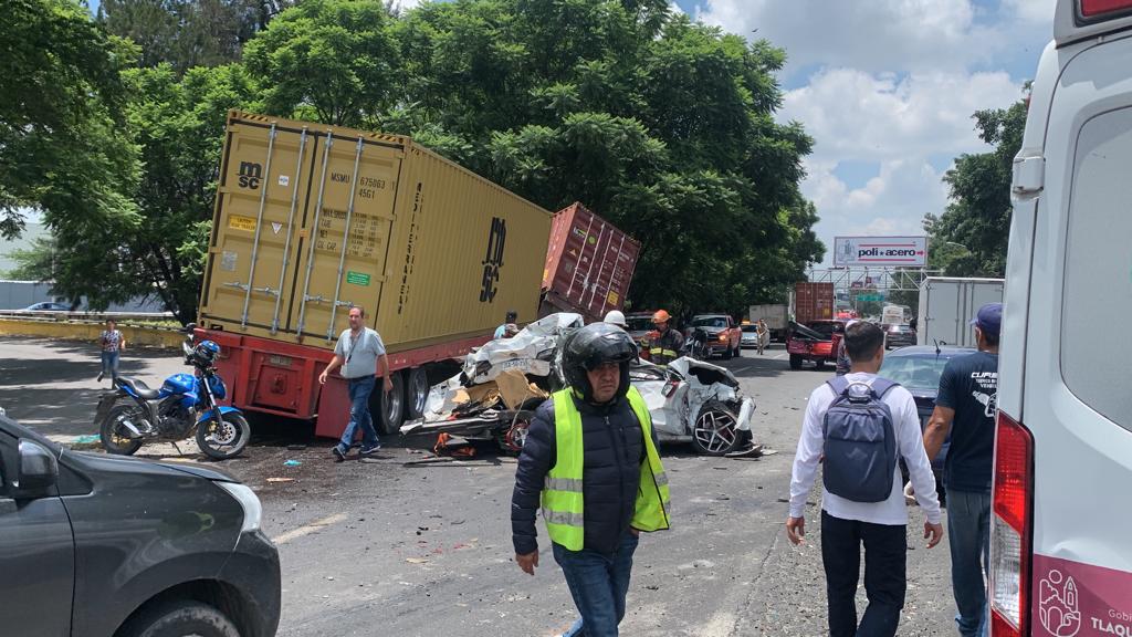 El accidente ocurrió el pasado jueves