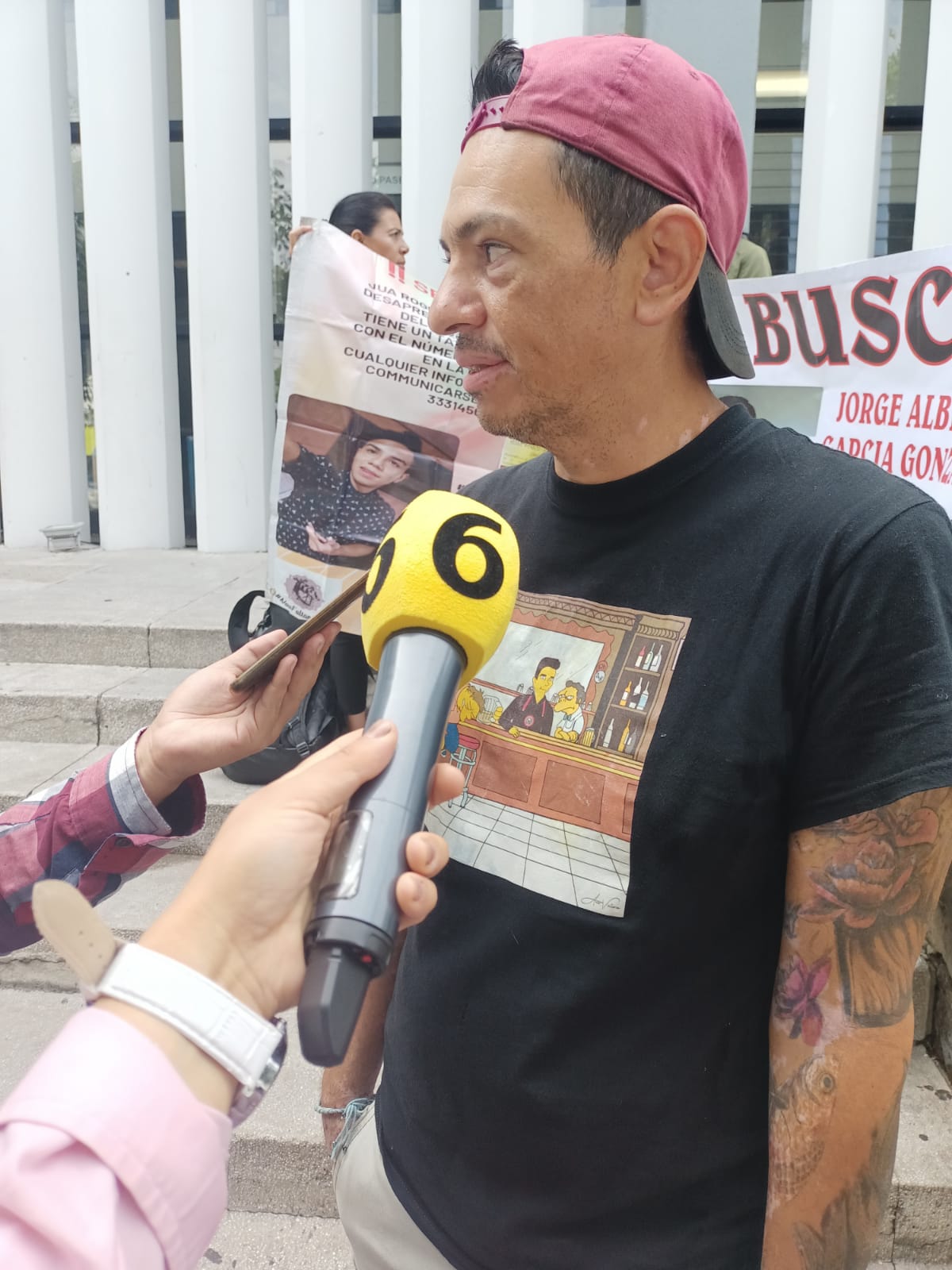 Héctor Flores, fundador del colectivo Luz de Esperanza (Josefina Ruiz)