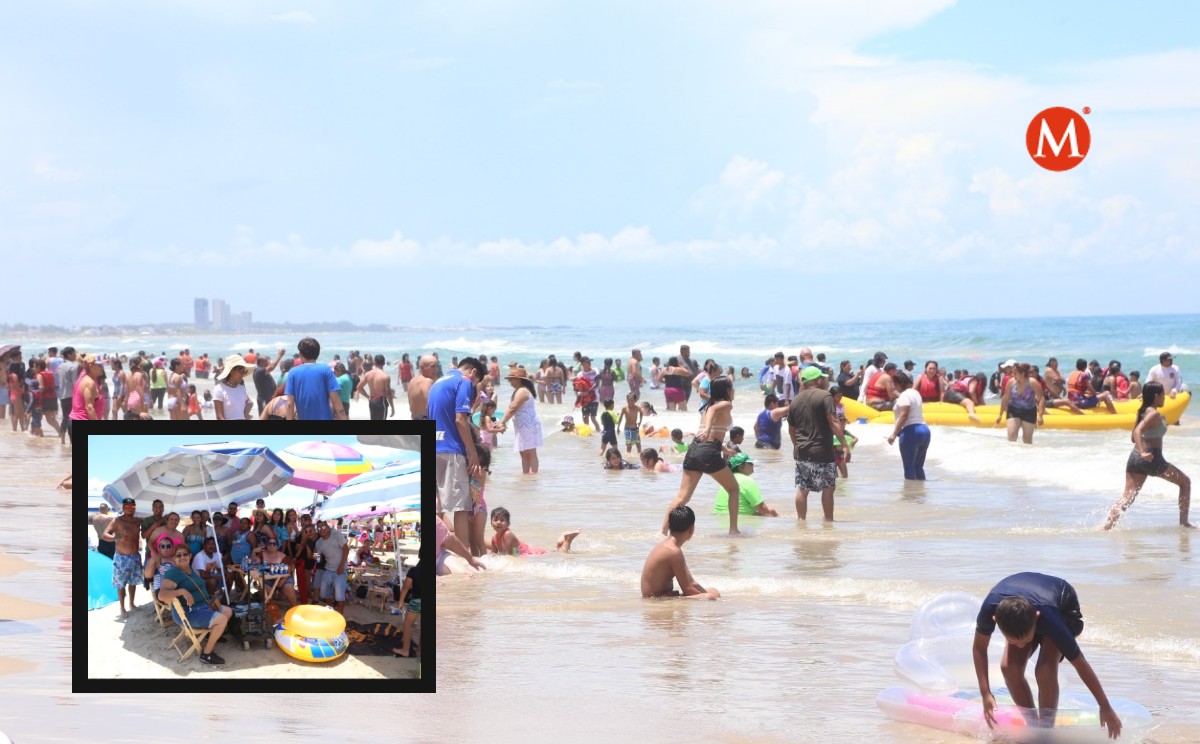 Logra playa Miramar Mayor cifra de afluencia en lo que va del verano