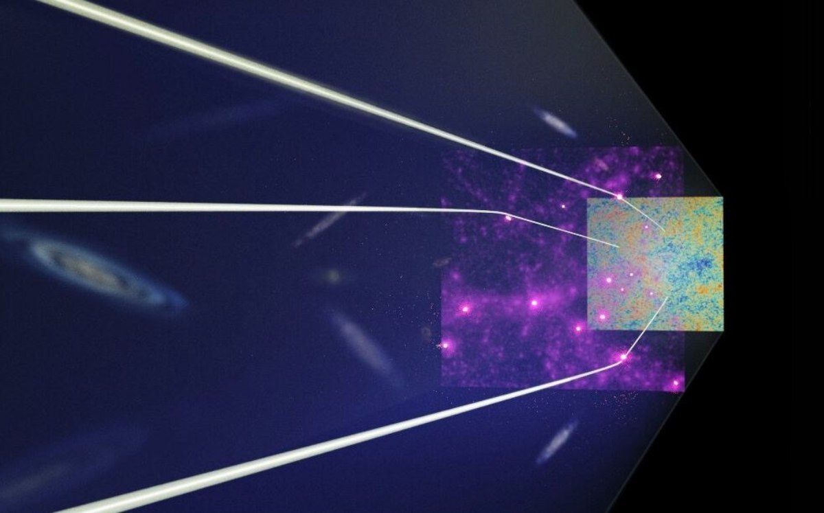 Primera medición de materia oscura desde casi el arranque del universo