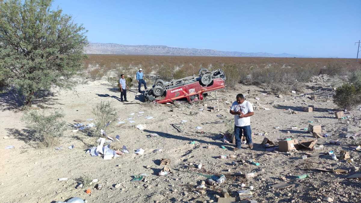 El acompañante mencionó que se quedó dormido y cuando despertó ya el vehículo estaba dando vueltas. | Especial