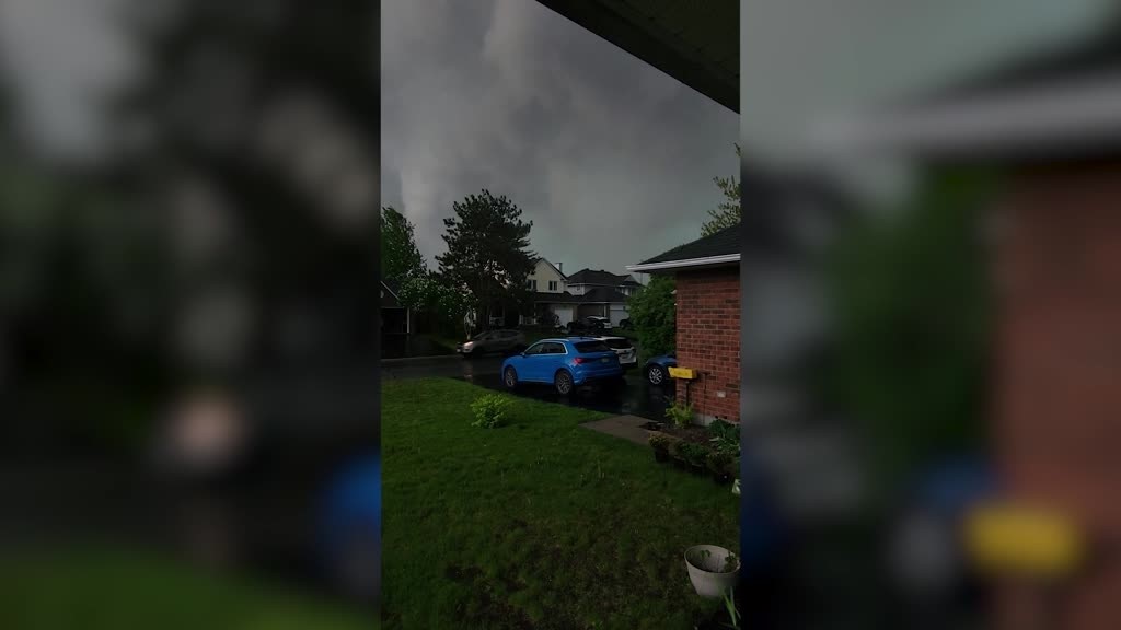 La tormenta se formó en cuestión de tiempo en Canadá | DPA