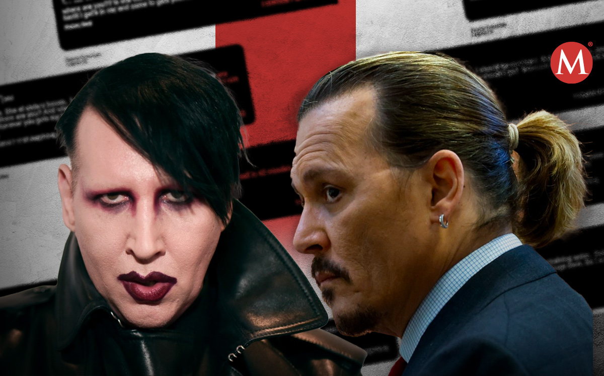 Los mensajes privados de Johnny Depp y Marilyn Manson (MILENIO).