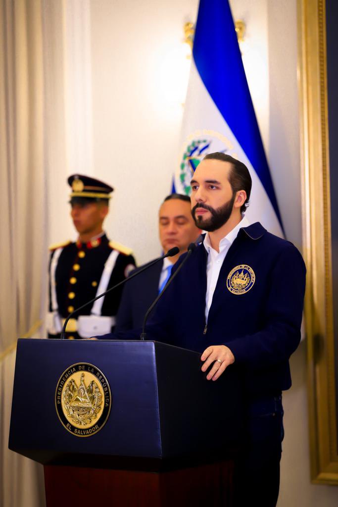 Nayib Bukele, presidente de El Salvador. (Twitter)