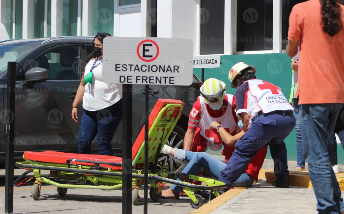 Simulacro de Incendio. (Sergio Sánchez)