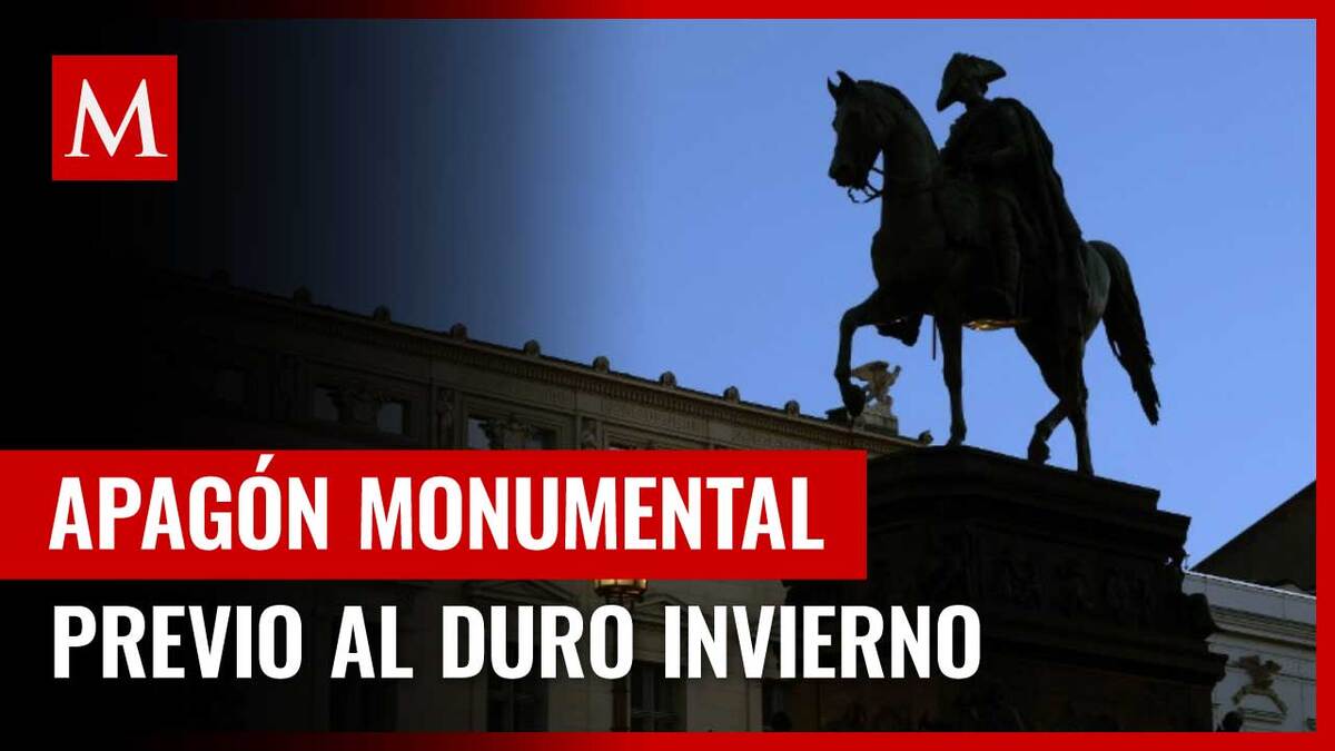 Apagón de monumentos ante la crisis energética por conflicto Ruso