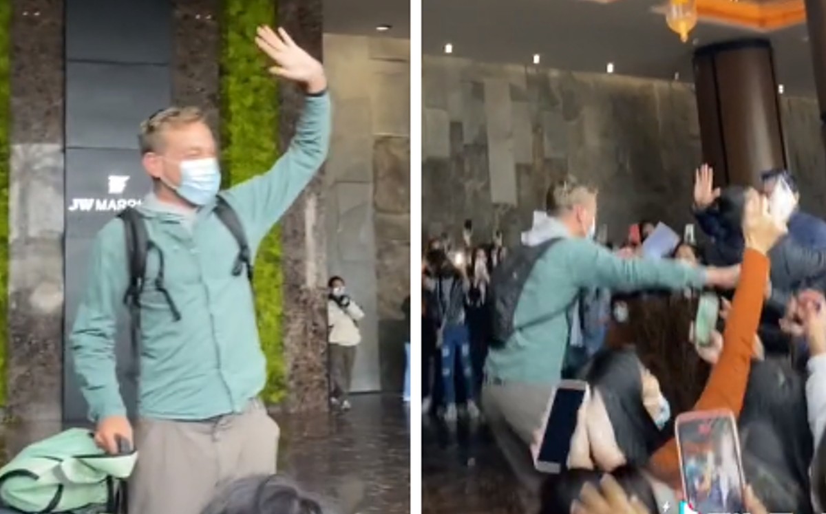 El video de inmediato se volvió viral. (Tiktok)