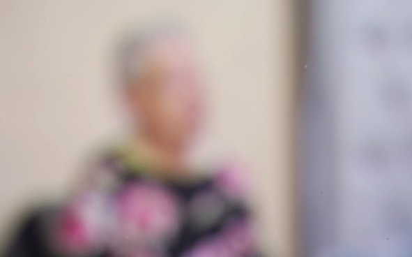 Gloria, victima de los delincuentes que asesinaron a su hermana. (Especial)