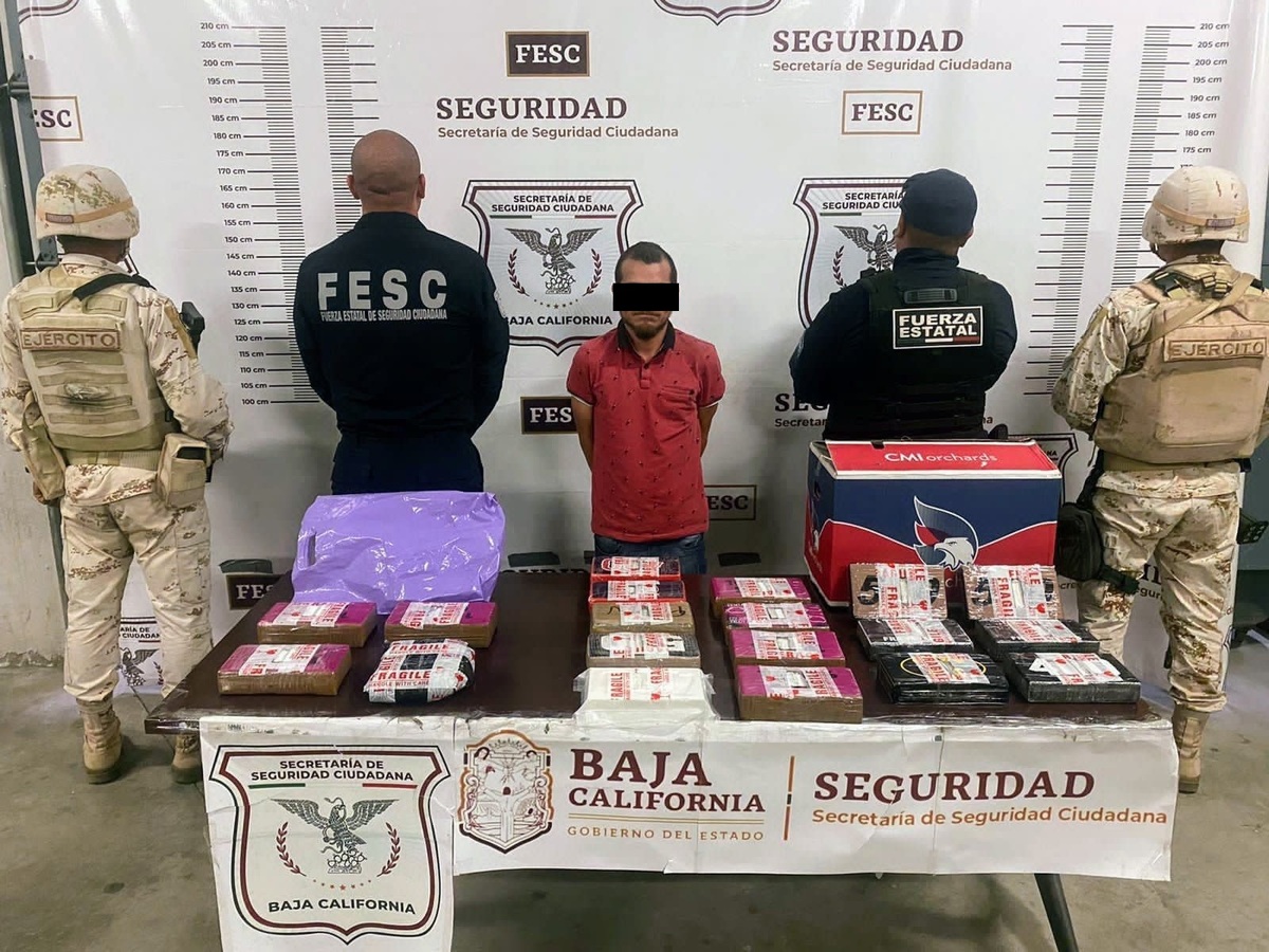 La captura se realizó en la colonia El Jibarito.