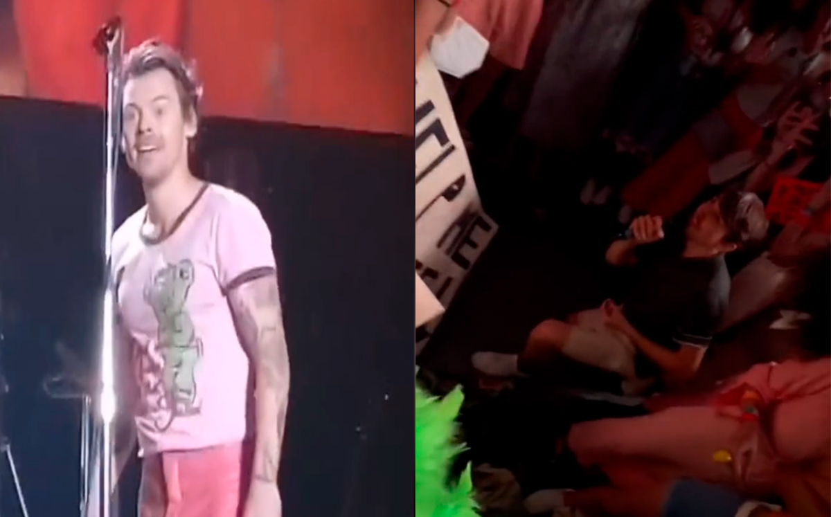 Novio le canta y pide matrimonio a su novia en concierto de Harry Styles (TikTok)