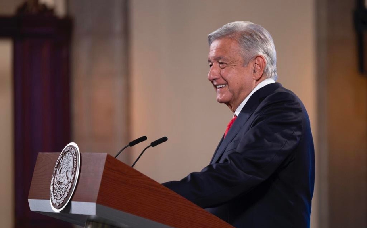 El presidente López Obrador el 3 de agosto desde su conferencia mañanera. | Cortesía