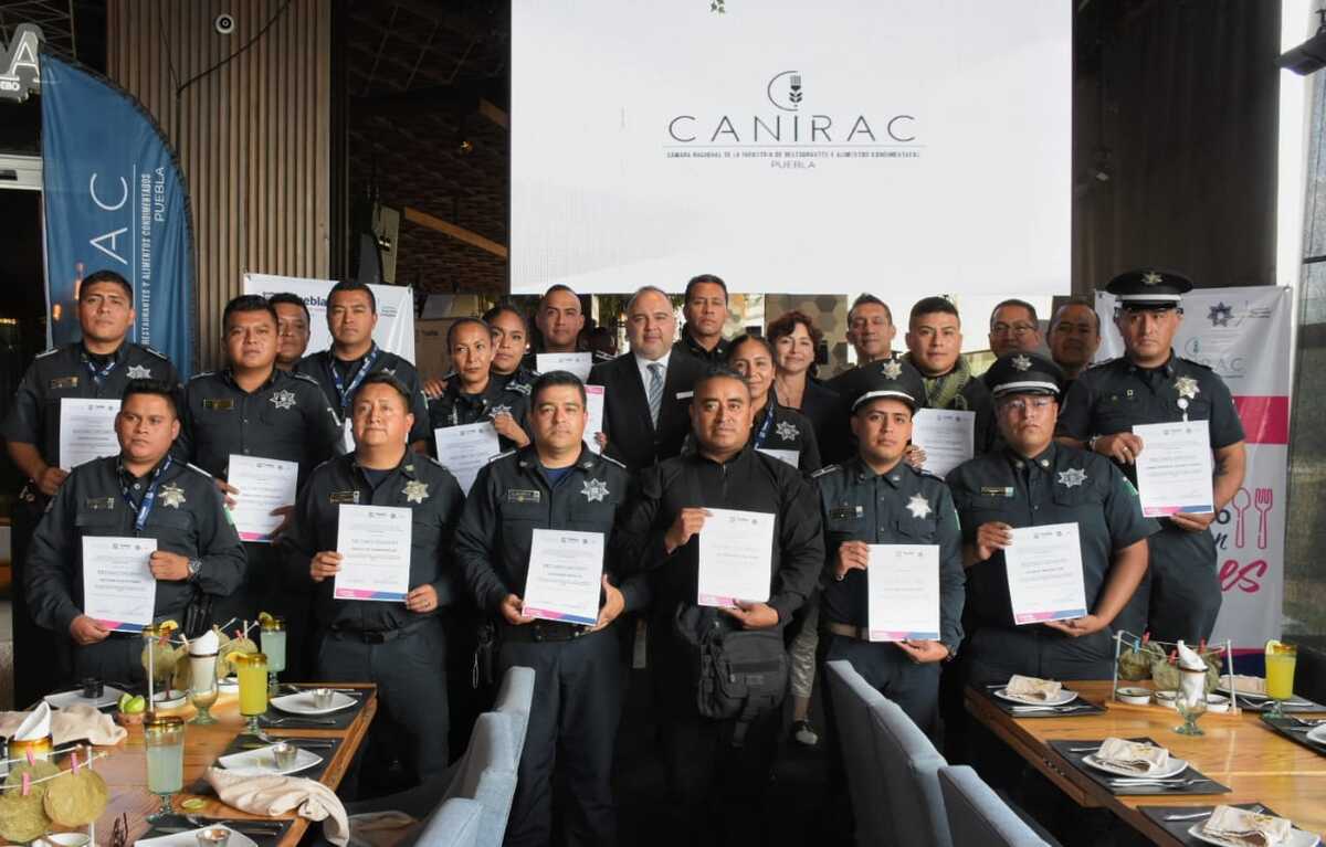 Reconoce Canirac Puebla labor de policías municipales | Especial