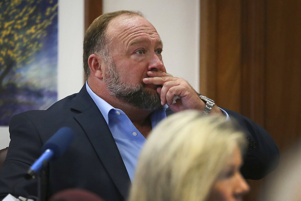 Alex Jones, fundador de Infowars. (AP)