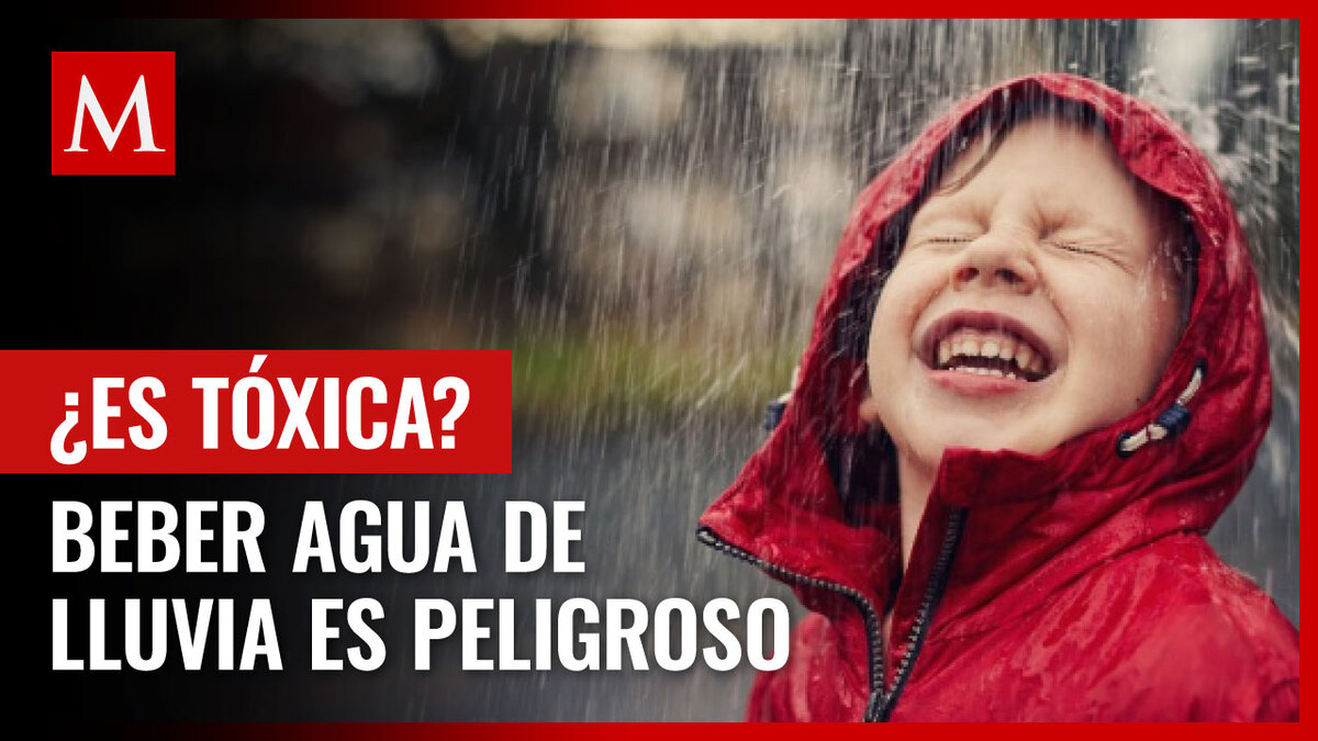 Descubren que el agua de lluvia no es segura para beber