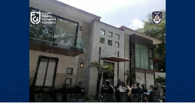 Inmueble cateado en Huixquilucan. (Especial)