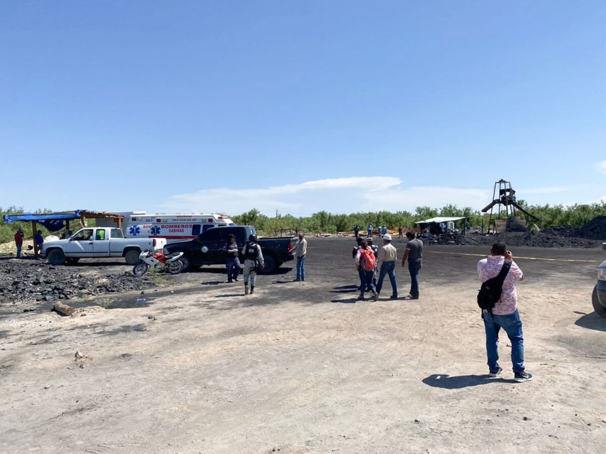 Inundación de mina en Coahuila.