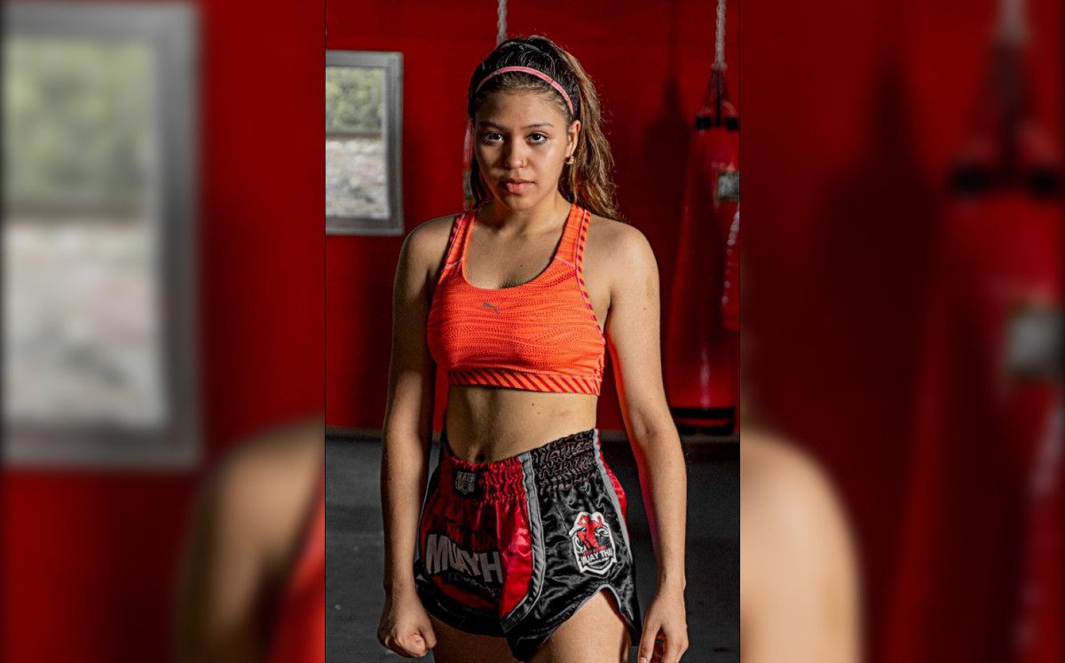 Jhovanna Ruiz Herrera de Tamaulipas es seleccionada para panamericano de kickboxing. (Facebook)