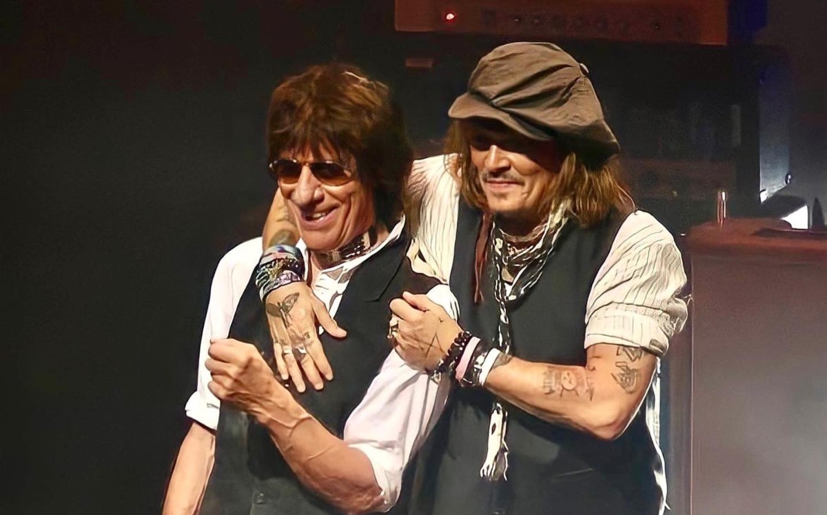 Johnny Depp y Jeff Beck