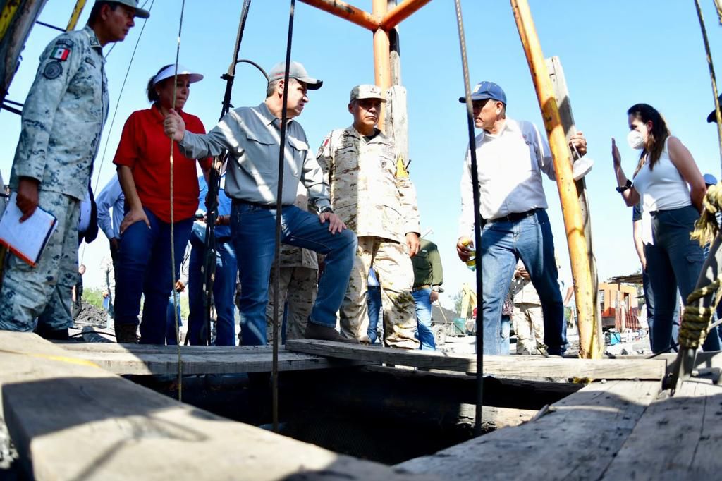 Al momento se mantienen cinco bombas de extracción de agua y se están instalando otras dos sumergibles. (Especial)
