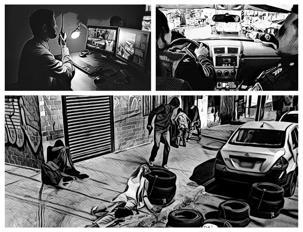 Una persona señaló al hombre que estaba armado.