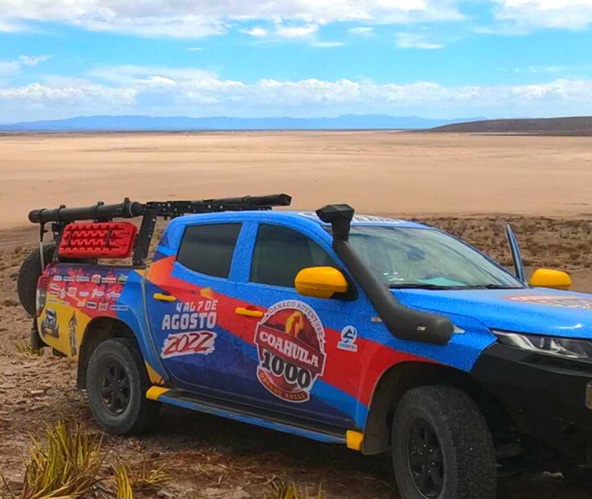 Rally Coahuila 1000 edición 2022. (Cortesía)
