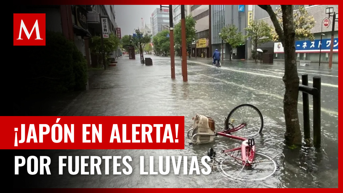 Japón anuncia evacuación de 200 mil personas debido a lluvias