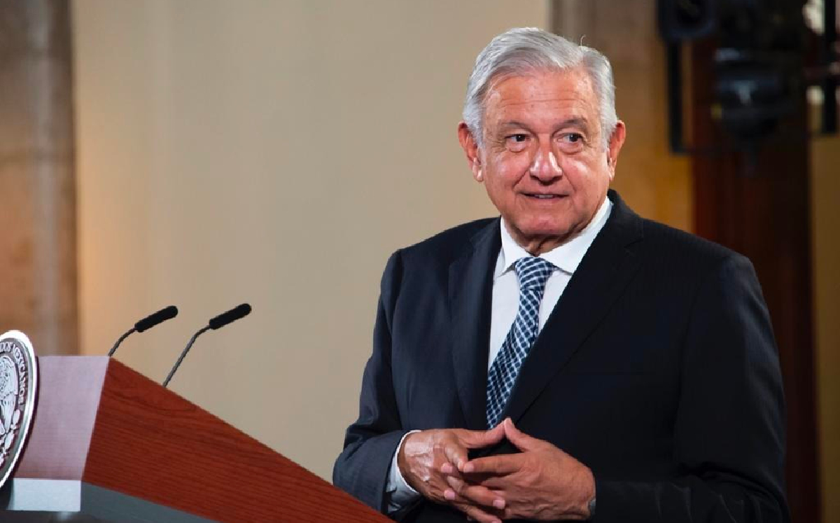 El mandatario ofreció su conferencia mañanera desde Palacio Nacional. | Cortesía