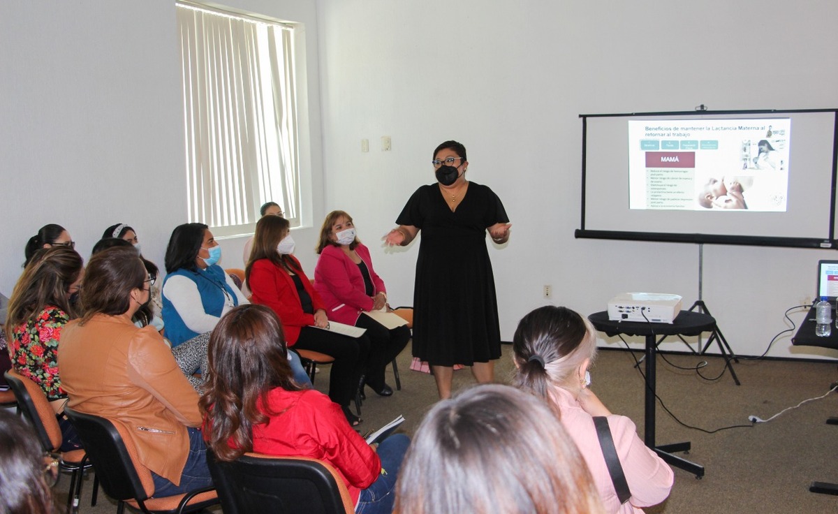 Taller de extracción y almacenamiento de leche materna en el Poder  Judicial de Hidalgo (Cortesía)