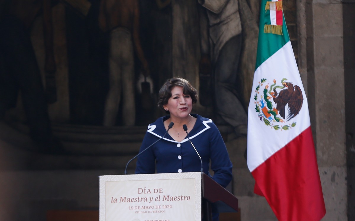 Delfina Gómez deja la SEP para buscar la gubernatura del Edomex. | Araceli López