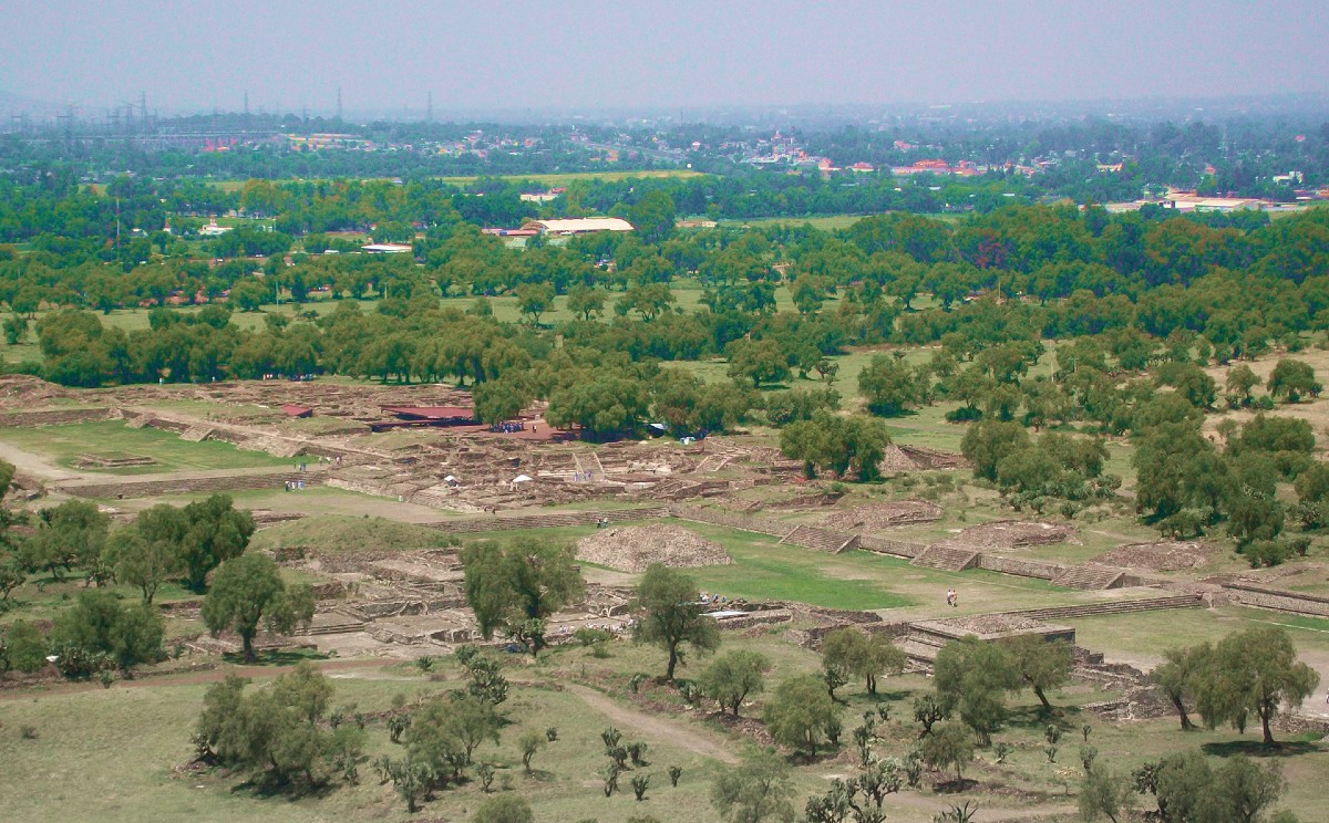 "Ofrece una vista a la Zona Arqueológica de Teotihuacán" | Especial.