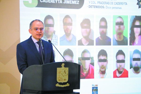 Palacios Pámanes presentó los casos más relevantes de la semana. Leonel Rocha