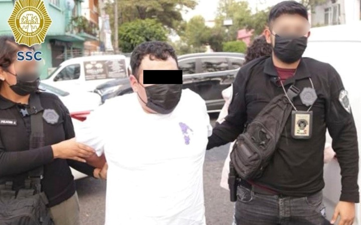 El presunto criminal fue detenido en calles de la colonia Guerrero. | SSC