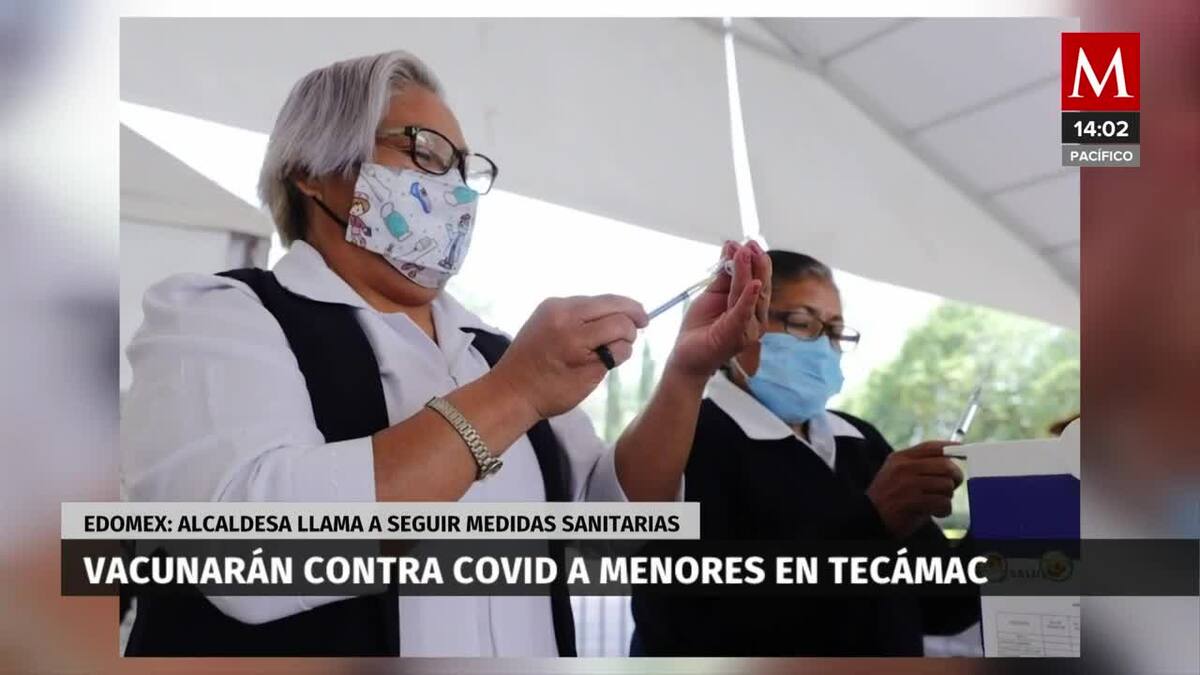 Alcaldesa de Tecámac llama a vacunar a menores