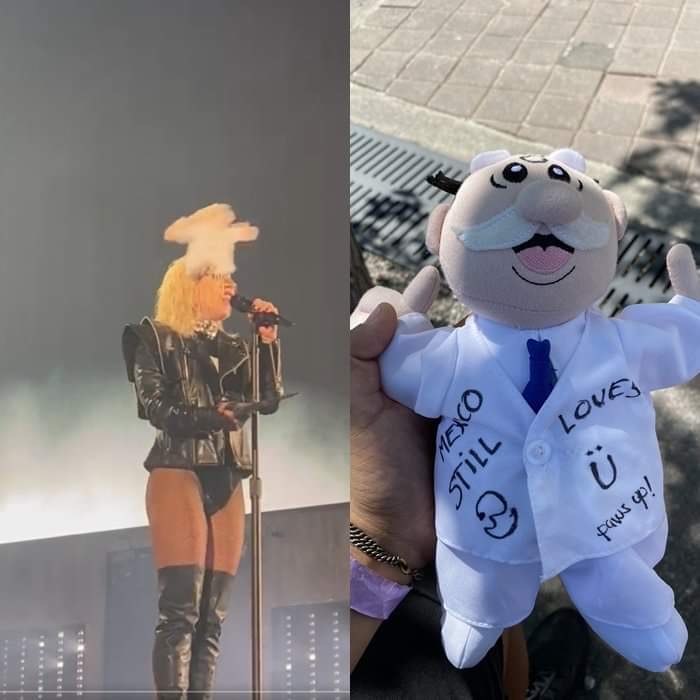 Dr. Simi le da en la cara a Lady Gaga en pleno concierto