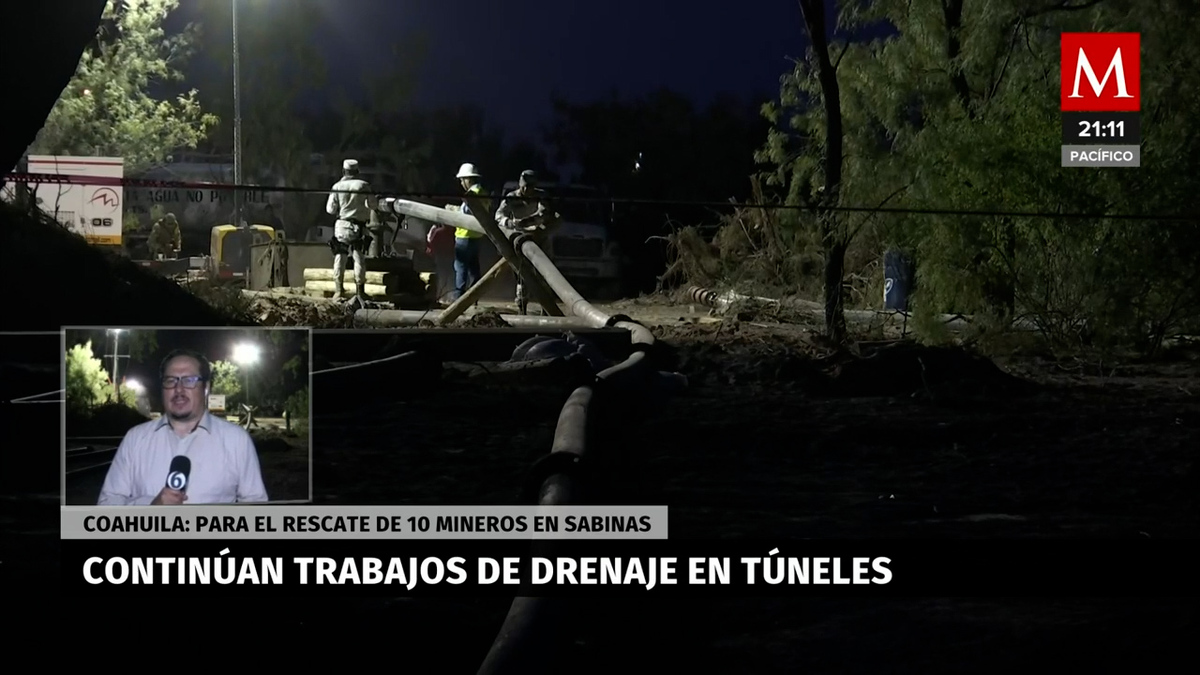 Familiares de mineros atrapados en Sabinas, con esperanza