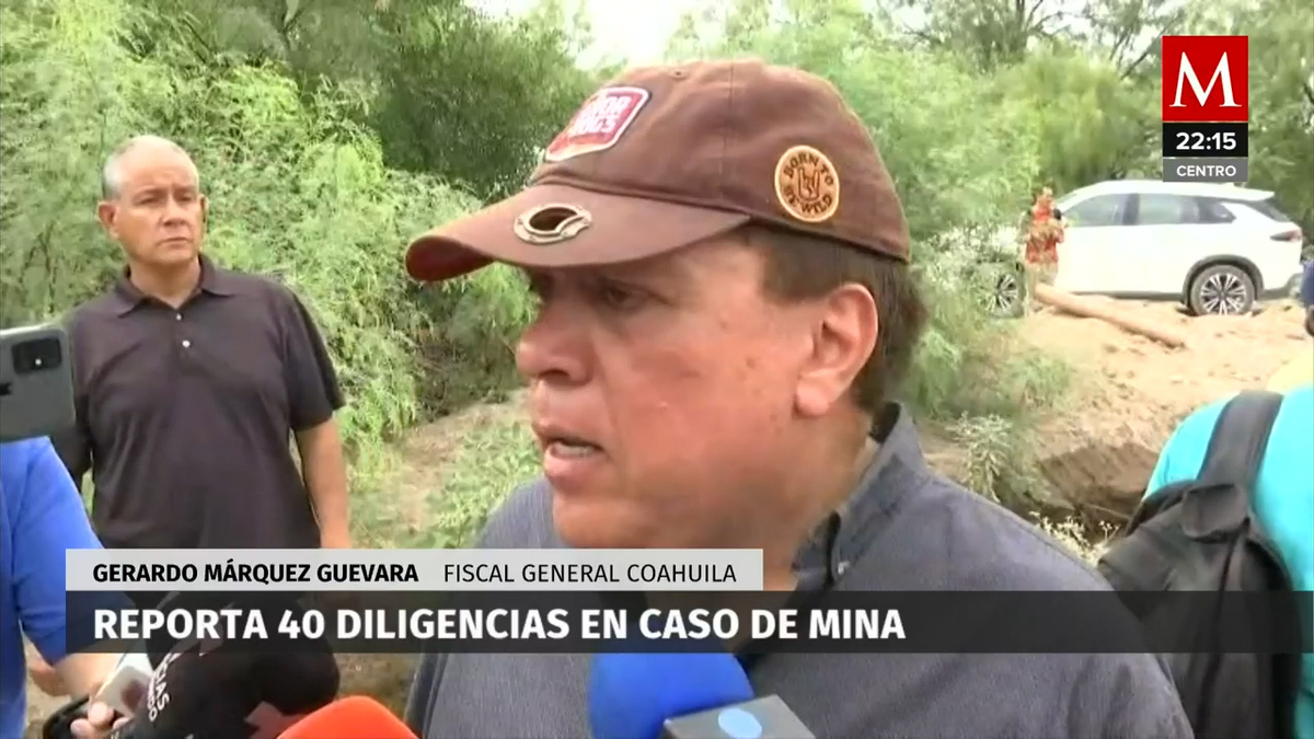 Fiscalía de Coahuila suma 40 diligencias en caso de mina de Sabinas