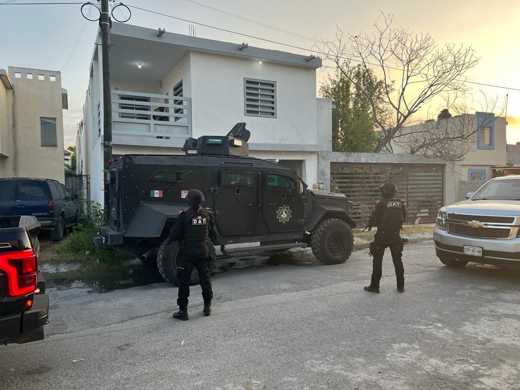 Foto del lugar de la detención y operativo por parte de autoridades el 4 de agosto pasado. | Cortesía