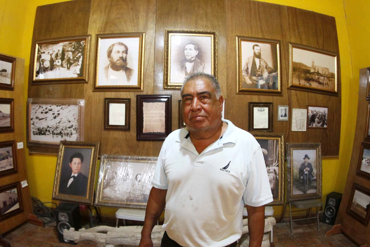 Administrador de Museo Casa de Juárez. (Mauricio Román)