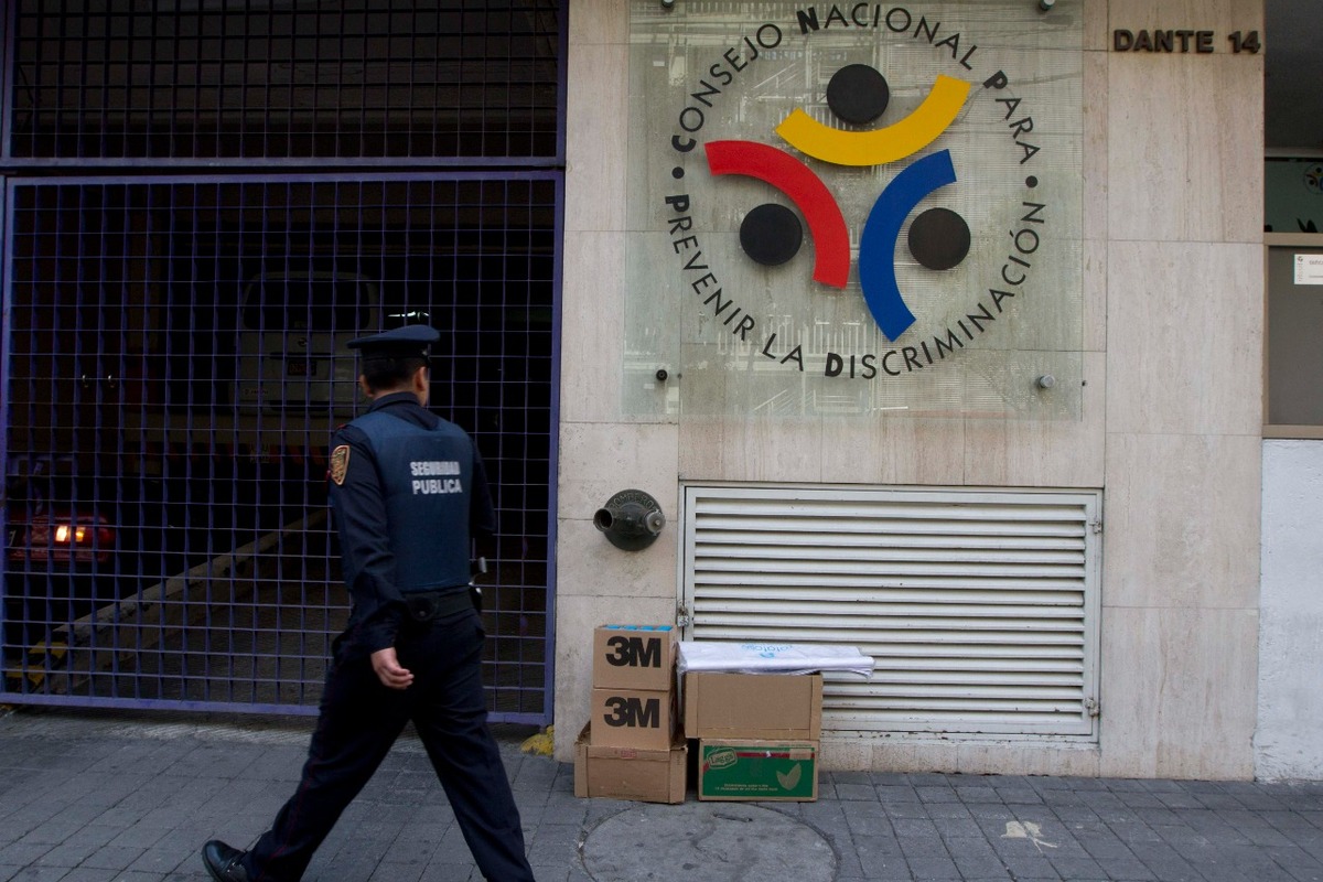 Fachada de la Conapred. (Foto: Claudia Guadarrama)