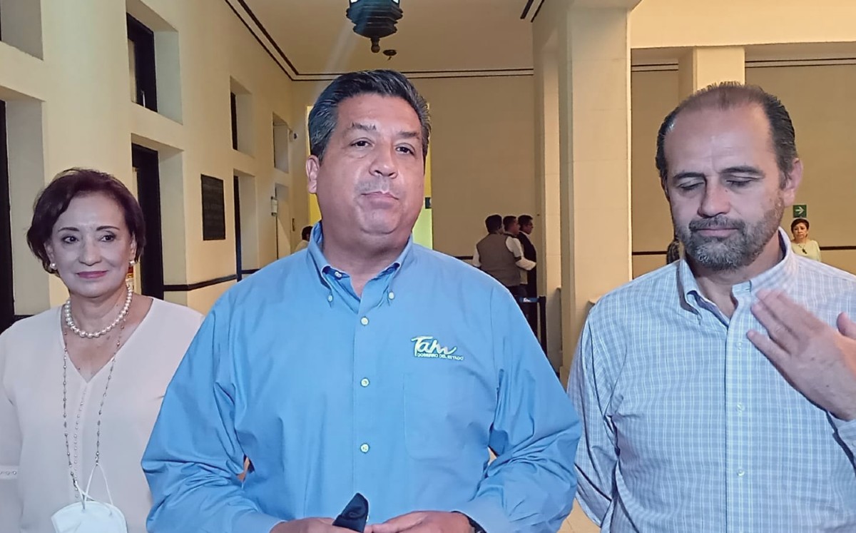 Francisco García Cabeza de Vaca y el director de México SOS. (Antonio Hernández)