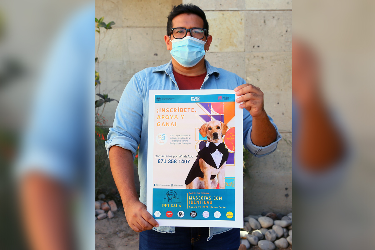 Alfredo Origuela Alvarado, uno de los organizadores de Pet Gala. | Martín Piña