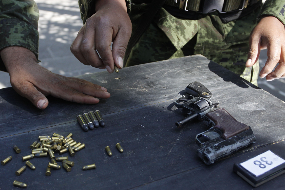 Aspectos de recolección de armamento | Agencia Enfoque