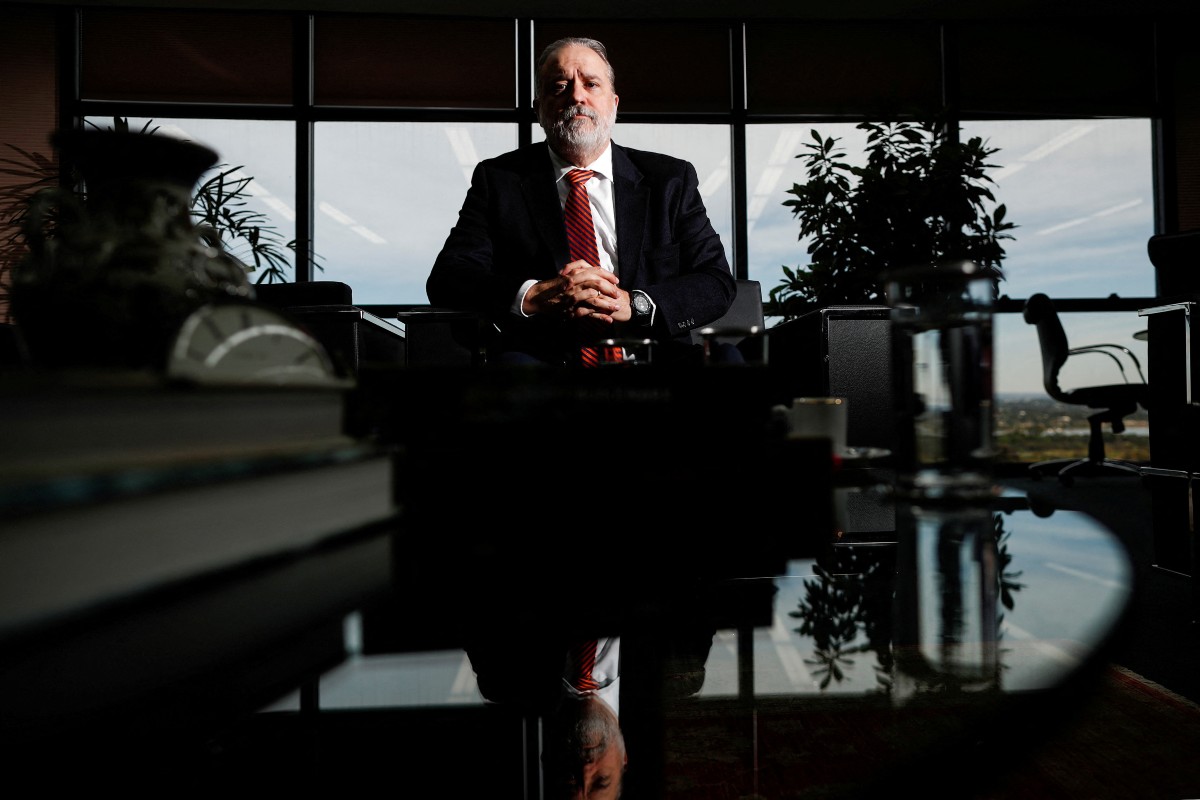 Augusto Aras, fiscal general de Brasil. (Reuters)