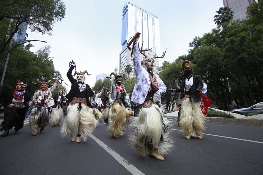 Diversos contingentes avanzarán con la tradicional Calenda hacia el Zócalo de la CDMX |Juan Carlos Bautista
