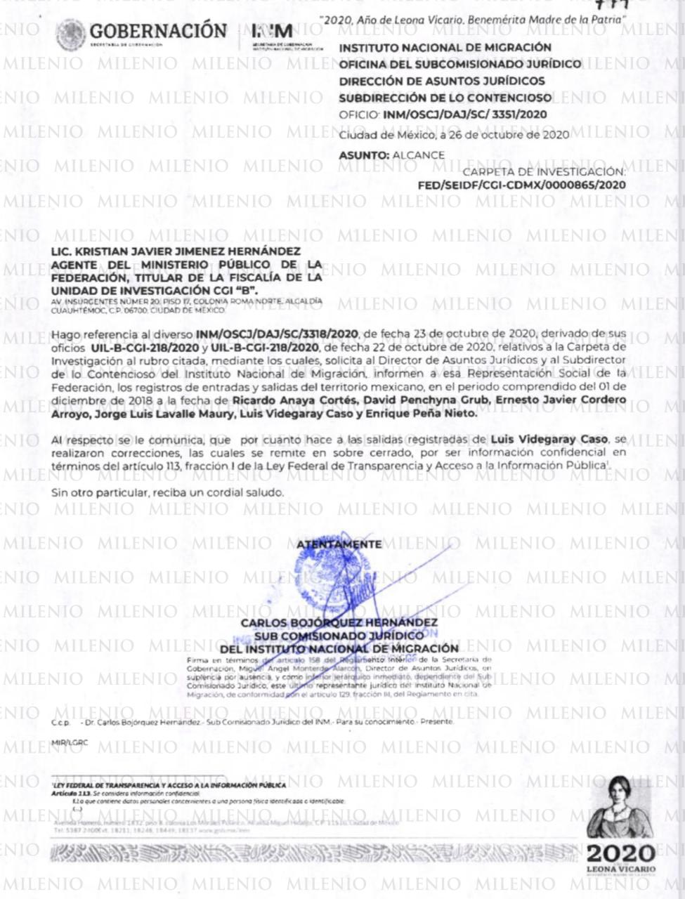 Documento Peña Nieto